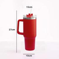 Copo Termico 1200ml - Vermelho Térmica Inox 500ml - 5