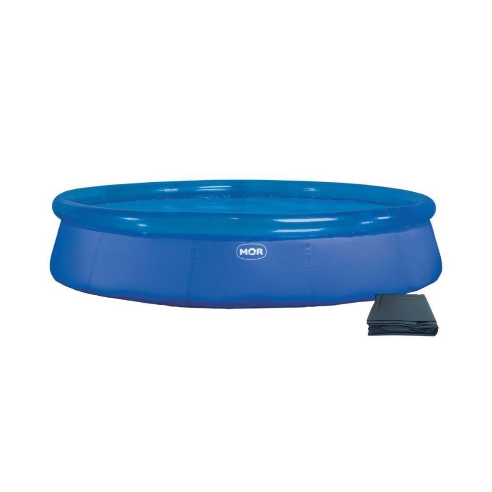 Piscina Inflável 7800 Litros Redonda Splash Fun Com Capa Mor - 5