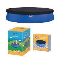 Piscina Inflável 7800 Litros Redonda Splash Fun Com Capa Mor - 8