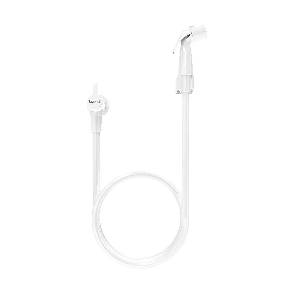 Ducha Higiênica Zagonel Plus Com Registro Branca - 4