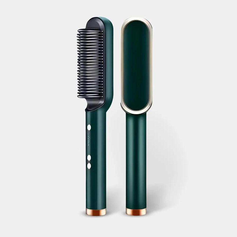 Escova Pente Alisadora Barba Cabelo - 1