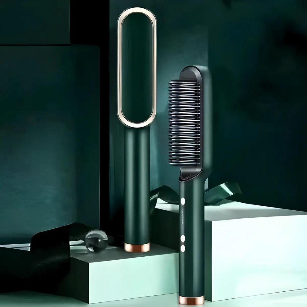 Escova Pente Alisadora Barba Cabelo - 2