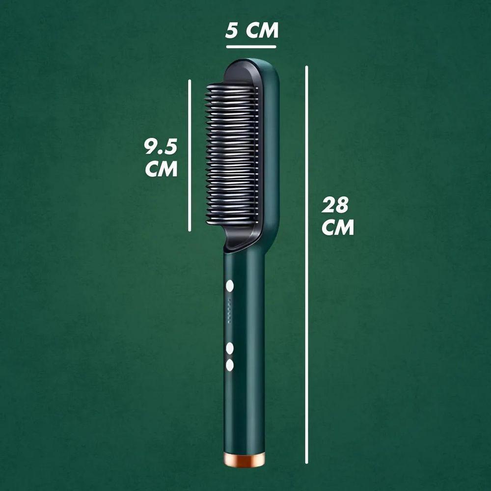 Escova Pente Alisadora Barba Cabelo - 7