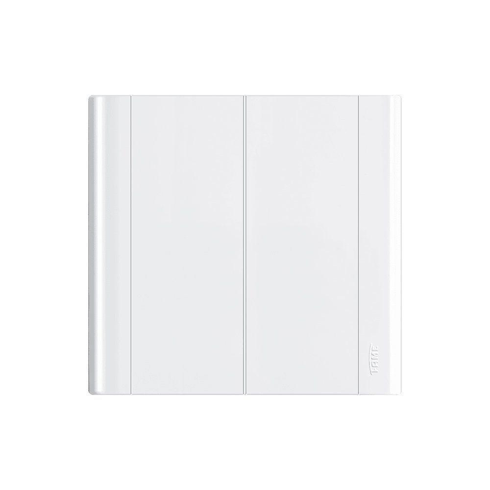 Placa Cega Fame Modulare 4x4 Branca - 1