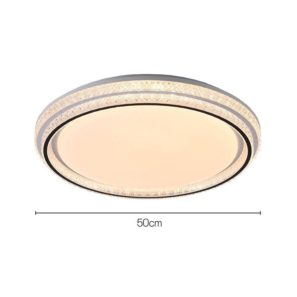 Plafon Skylight Queenstown 4080 Led Bivolt Branco / Transparente - 5