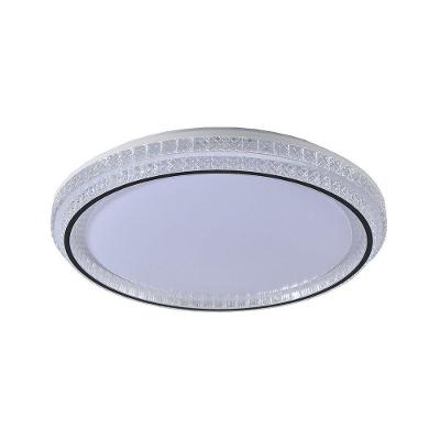 Plafon Skylight Queenstown 4080 Led Bivolt Branco / Transparente