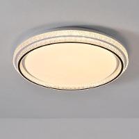 Plafon Skylight Queenstown 4080 Led Bivolt Branco / Transparente