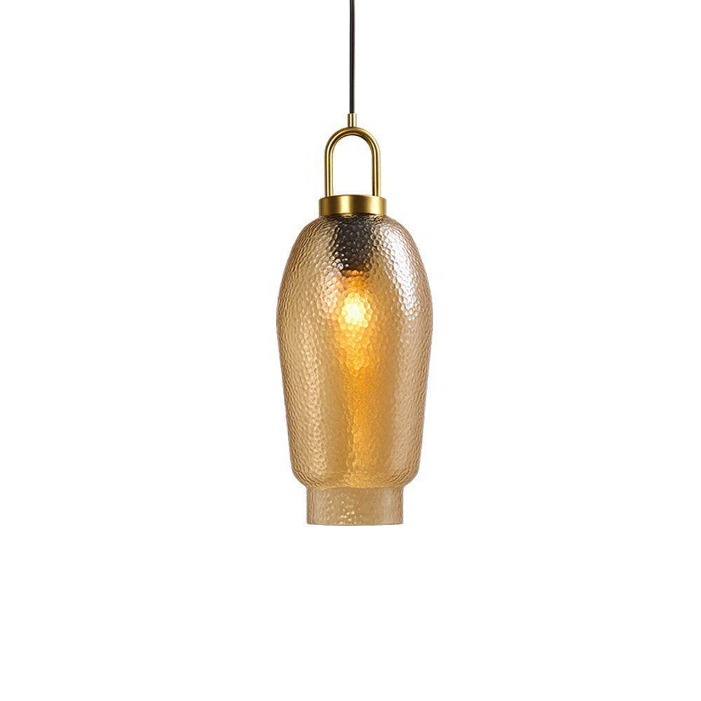 Lustre Pendente Skylight Antiq 4094 46cm E27 Bivolt Dourado E âmbar - 1
