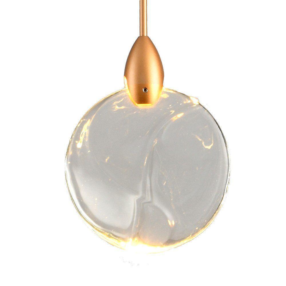 Lustre Pendente Skylight Bright 4084 Led Bivolt Dourado - 2