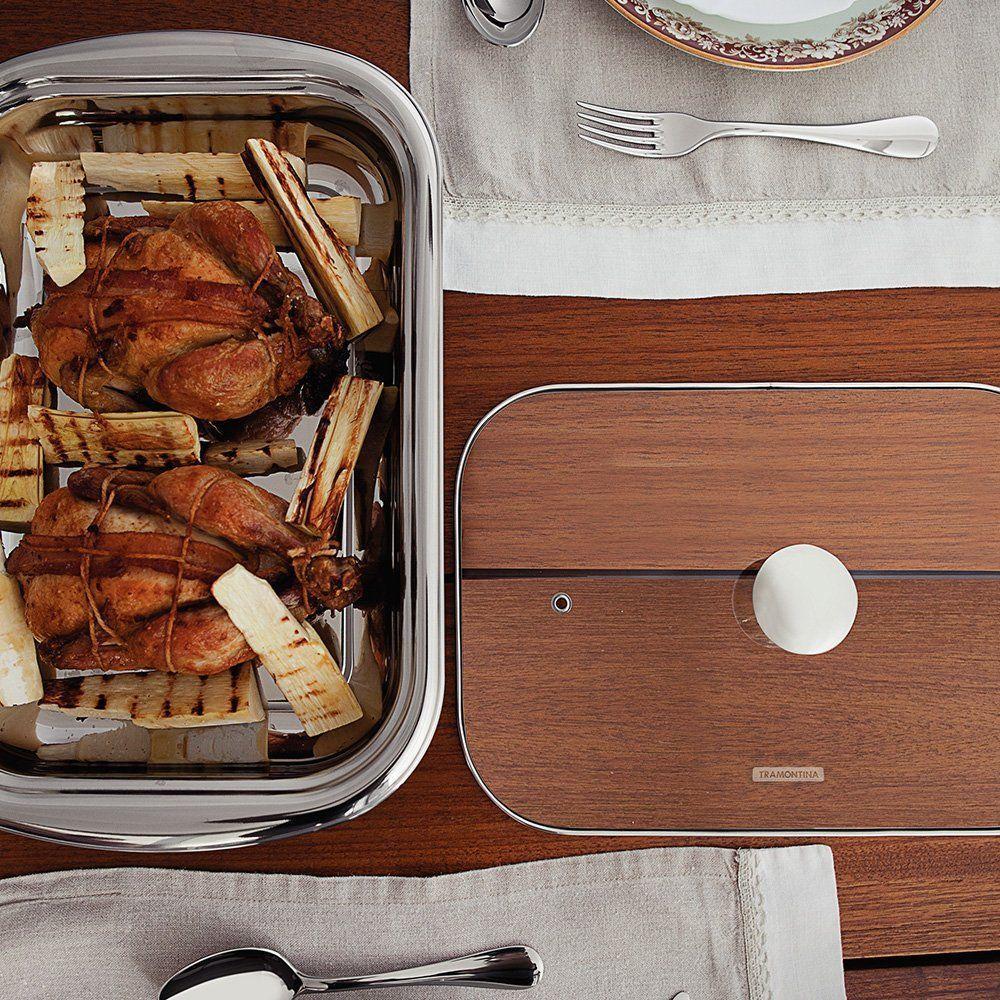 Kit Para Assar E Servir Tramontina Cosmos 64310114 Inox único - 3