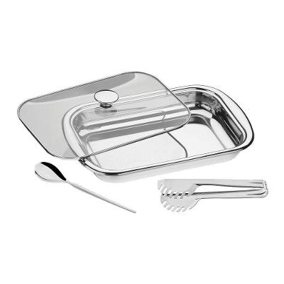Kit Para Assar E Servir Tramontina Cosmos 64310114 Inox único