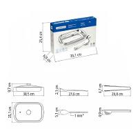 Kit Para Assar E Servir Tramontina Cosmos 64310114 Inox único - 5