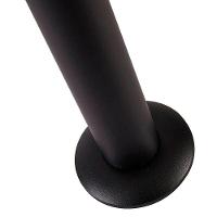 Luminária De Jardim NordeUryn 6492 60cm Led 5w Bivolt Preto 3000k Luz Amarela Preto