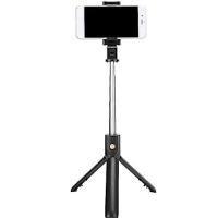 Bastão Selfie Com Tripé Celular Com Controle Dispara