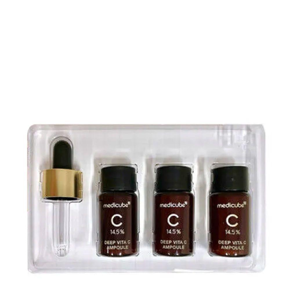 Kit Medicube Deep Vitamina C - 3 Ampolas De 10gr - 3