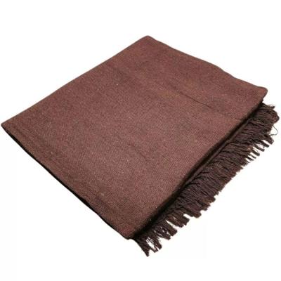 Manta Para Sofá E Cama 2,20x1,70cm Decorativa De Luxo Grande Capa De Sofa Marrom