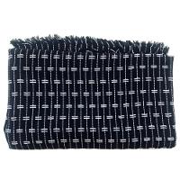 Manta Para Sofá Grande De 2 E 3 Lugares 2,50x1,80 Gigante Capa Protetor De Sofa E Cama Cores Variadas Preto C-branco - 1