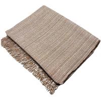 Manta Grande Para Sofá Cama King 2 E 3 Lugares 3,00m X 1,80m Cobertor Protetor Gigante 100% Algodão Caramelo Mesclad - 1