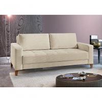 Sofá Fixo Orion 2 Lugares Luxo 1,60m Castellar Móbile Linho Bege Claro - 4