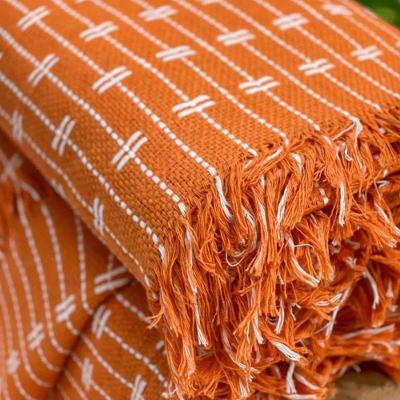 Manta Para Sofá Grande De 2 E 3 Lugares 2,50x1,80 Gigante Capa Protetor De Sofa E Cama Cores Variadas Laranja C-bran