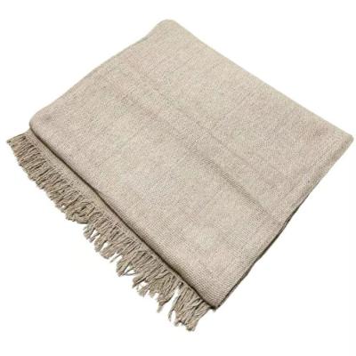 Manta Grande Para Sofá 1,70x2,20 Capa De Sofa Decorativa E Protetora 100% Algodão Areia