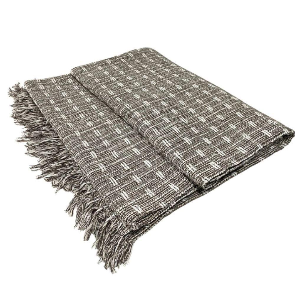 Manta Para Sofá Grande De 2 E 3 Lugares 2,50x1,80 Gigante Capa Protetor De Sofa E Cama Cores Variadas Preto Mesclado - 1