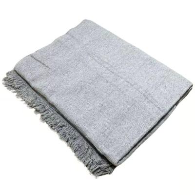Manta Para Sofá Cama Gigante Capa Protetor Sofa Retratil 2 E 3 Lugares Grande Terracota Cnza Claro King