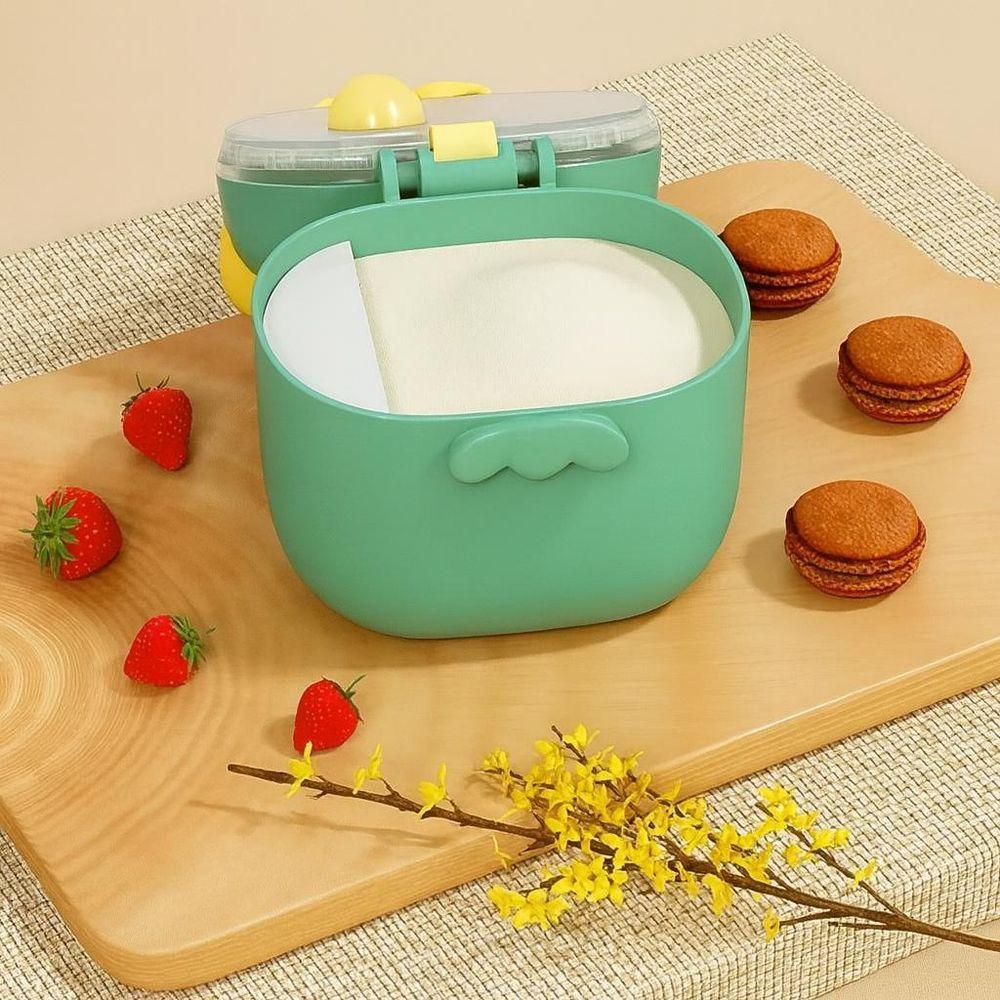 Pote Dosador Leite Em Pó Infantil Colher Medidora Rosa Tam G - 6