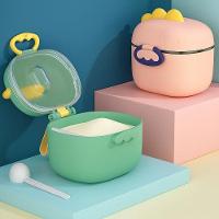 Pote Dosador Leite Em Pó Infantil Colher Medidora Rosa Tam G - 3