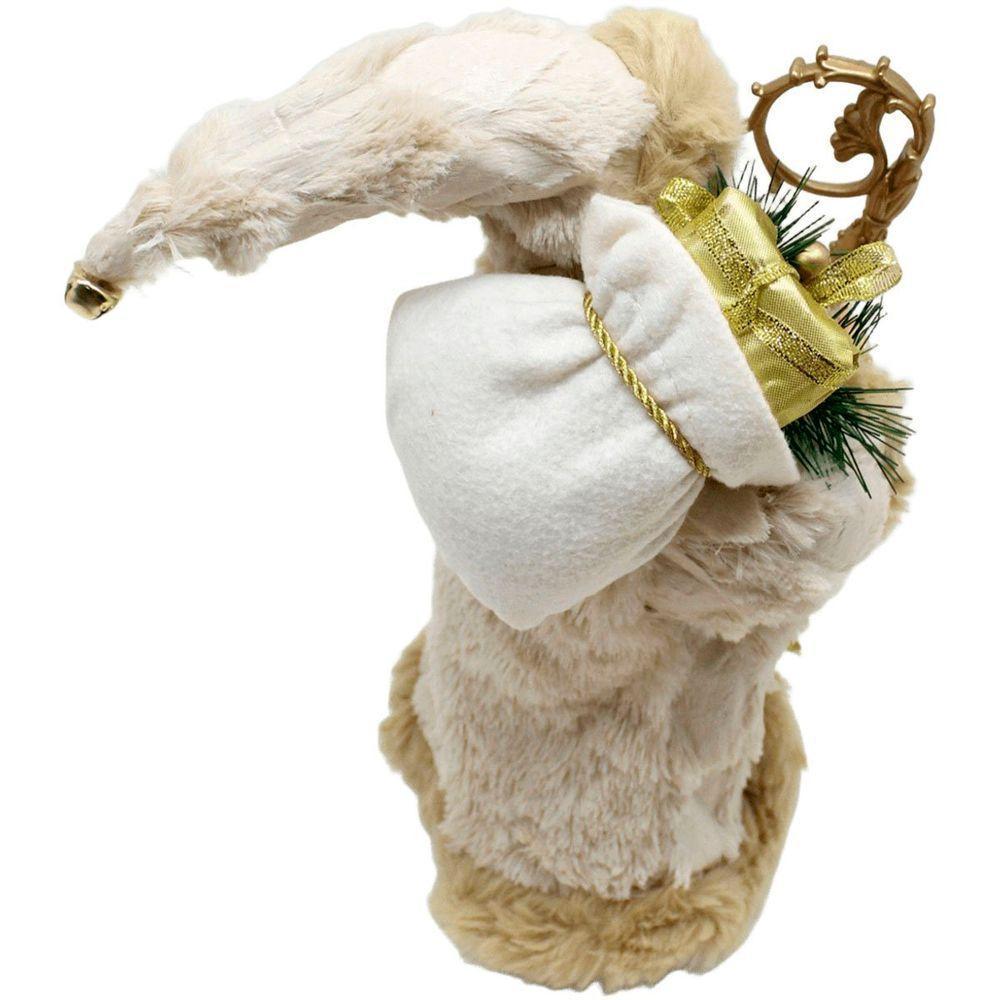 Enfeite Colecionável Papai Noel Saco Presente Natal De 30cm - 3