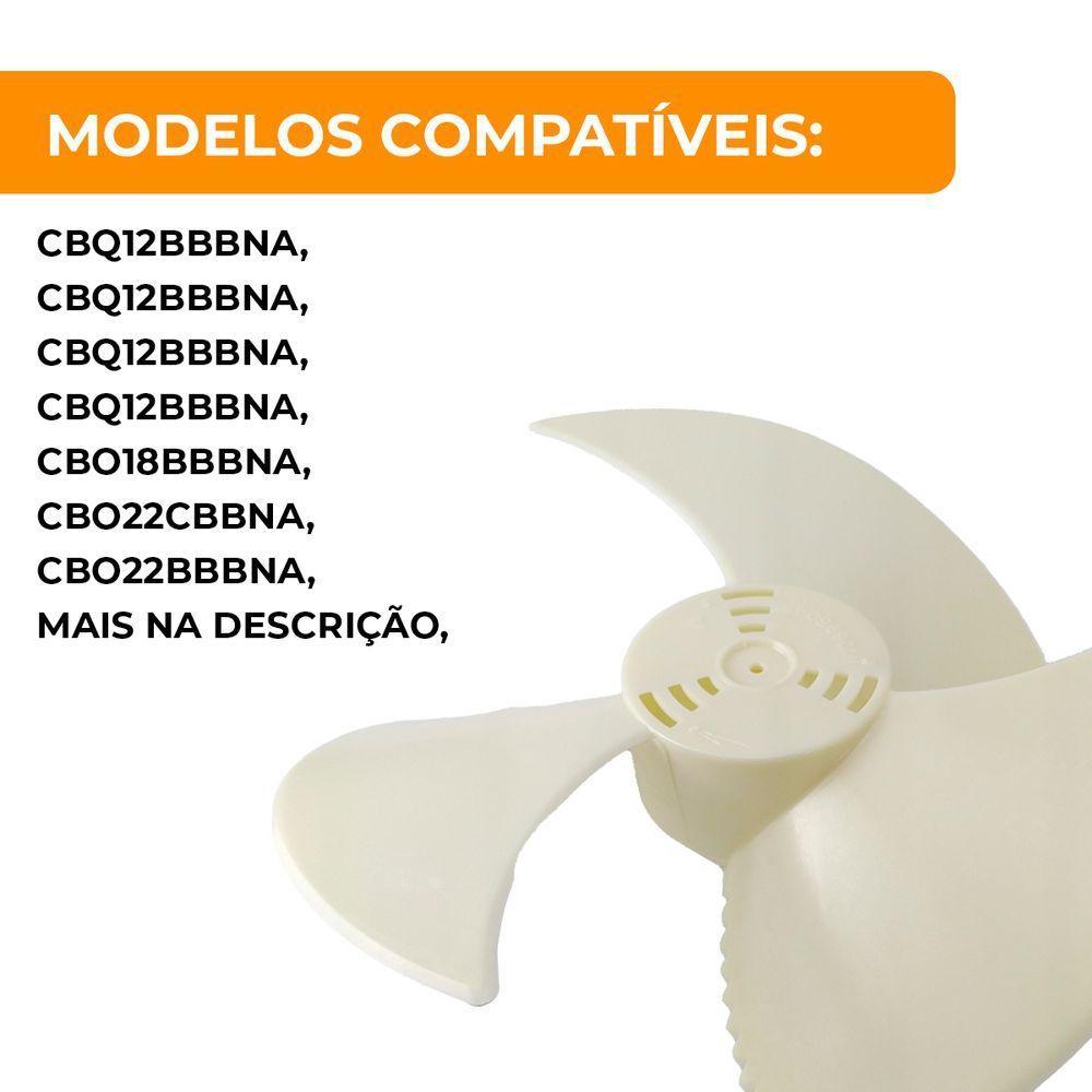 Hélice Condensadora Ar Condicionado Consul 12 A 22.000 Btus W11443701 Único - 3