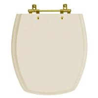 Tampa De Vaso Poliéster Thema Bone Para Bacia Incepa Com Ferragem Dourada - 1