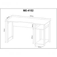 Mesa Gamer 136cm Com 2 Prateleiras E Porta Cpu Preto/azul - 6