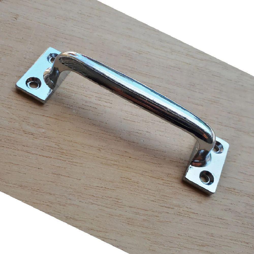 Puxador Alça Para Porta 86127 120 Mm Cromado - Aliança - 5