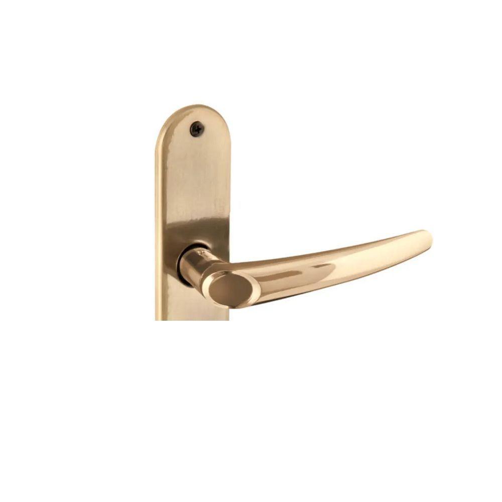 Fechadura Banheiro Joy F-2800-46 S-ac Bronze Latonado - Aliança - 5