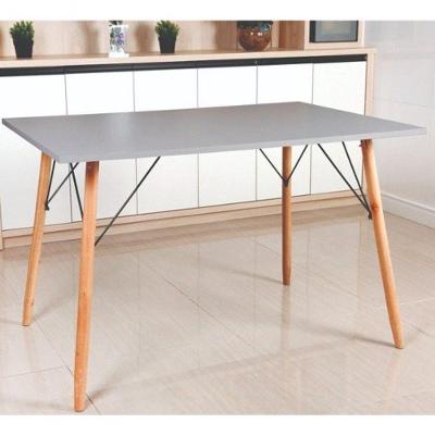 Mesa Eames Eiffel Retangular 80 X 1,00 Mt - Cinza