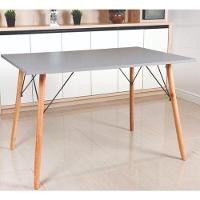 Mesa Eames Eiffel Retangular 80 X 1,00 Mt - Cinza - 1