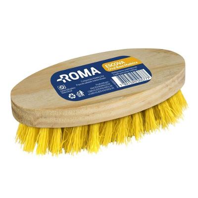 Escova Lavar Multiuso Base Madeira - Roma