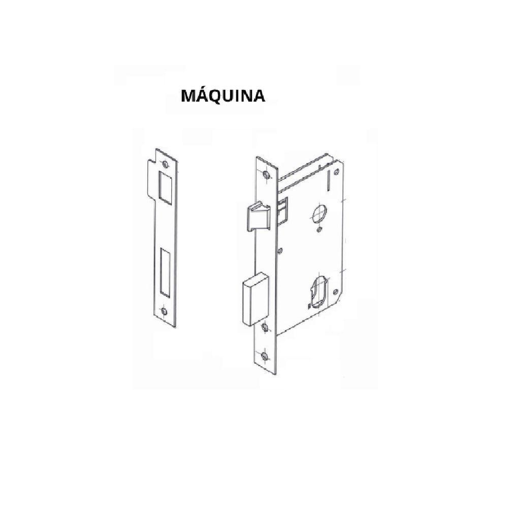 Fechadura Inox Premium Externa 2600-71 - Aliança - 4