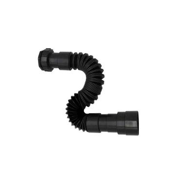 Sifão Sanfonado 72 Cm Preto - Unifortte - Socel