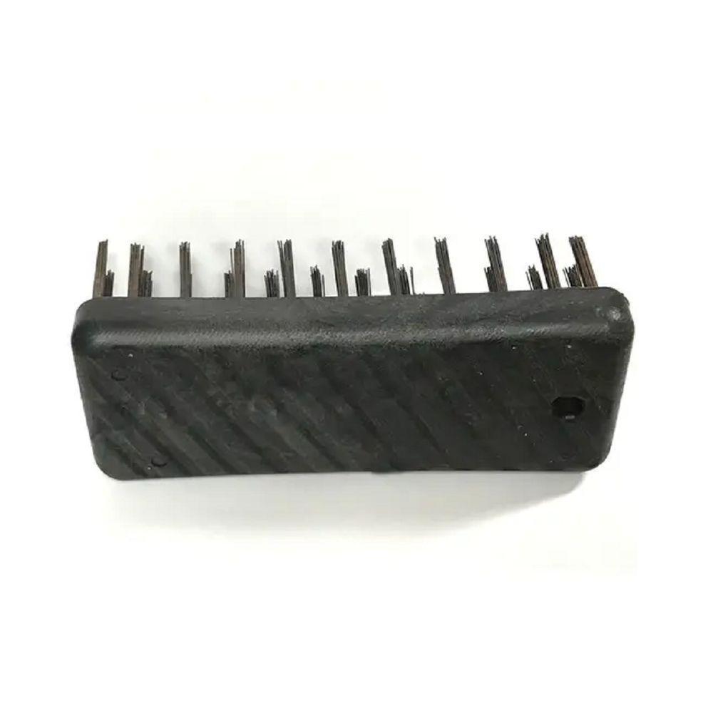 Escova De Aço Retangular 5 Fileiras 13 X 5cm - Roma - 3
