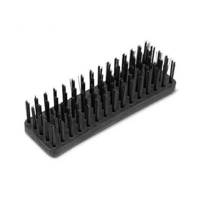 Escova De Aço Retangular 5 Fileiras 13 X 5cm - Roma