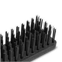 Escova De Aço Retangular 5 Fileiras 13 X 5cm - Roma - 5