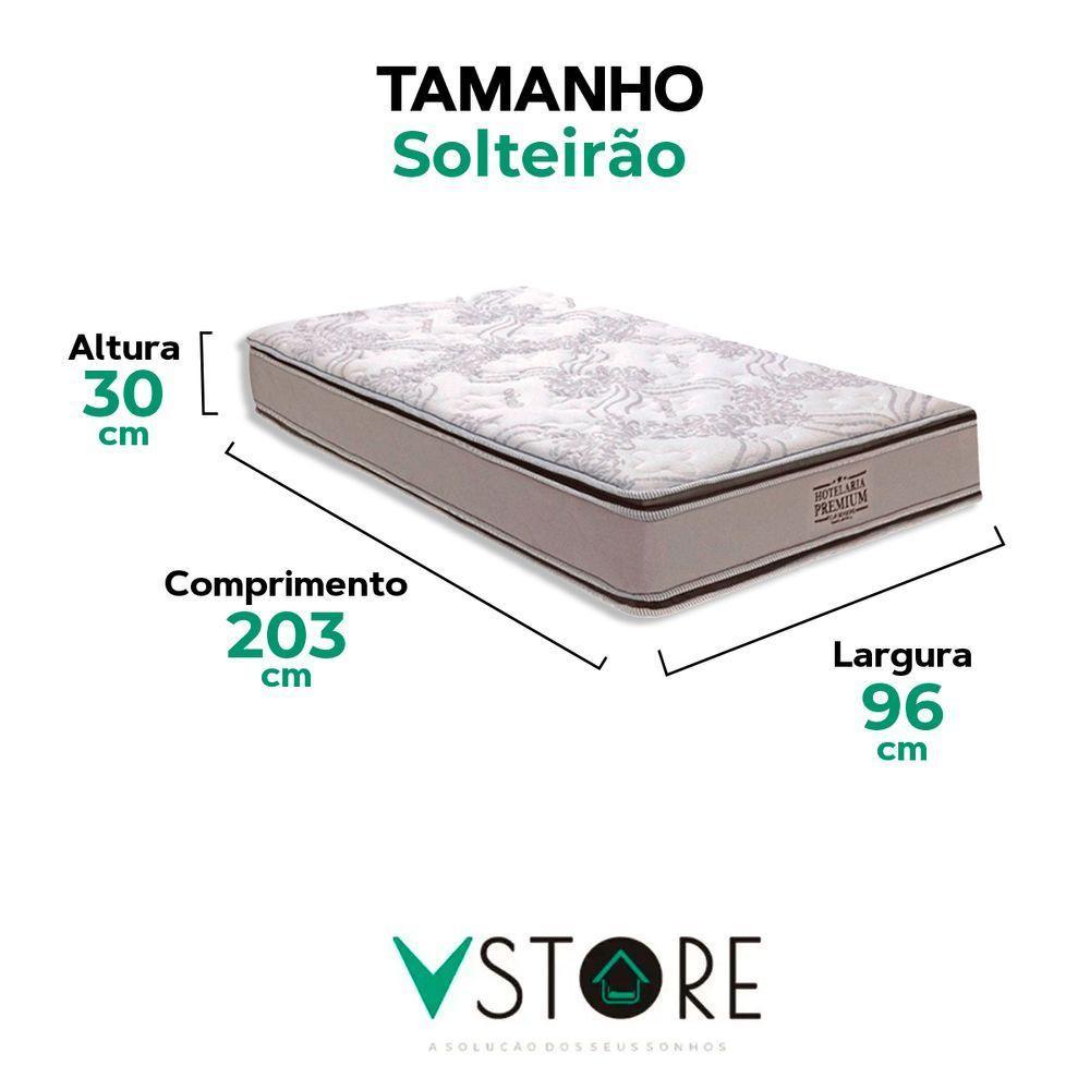 Colchão Four Season Molas Ensacadas V-store Tamanho Colchão Four Season 96x203x30 - 3