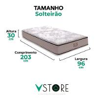 Colchão Four Season Molas Ensacadas V-store Tamanho Colchão Four Season 96x203x30 - 3