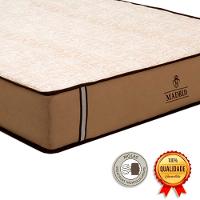 Cama Box Queen E Colchão Madrid Molas V-store 158x198x28 Cinza - 3