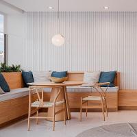 Painel Ripado De Eva Laminado Autocolante Flexível Rolo 10mt Linha Urban Plus White Com Textura | Branco - 2