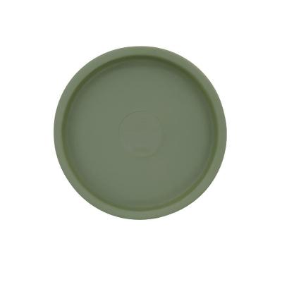 Prato Vaso Tramontina Em Polietileno Verde Oliva Pp