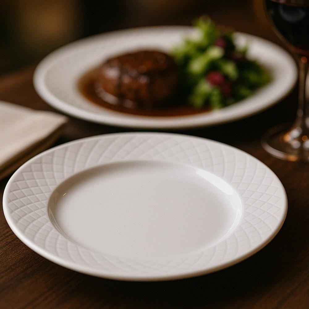 Conjunto 16 Prato Raso Mesa Ingrid Porcelana 27cm Tramontina - 3