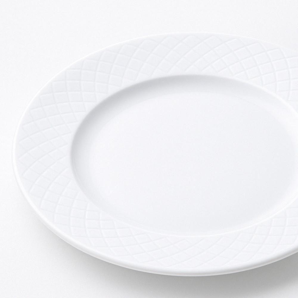 Conjunto 2 Pratos Raso Mesa Ingrid Porcelana 27cm Tramontina - 2